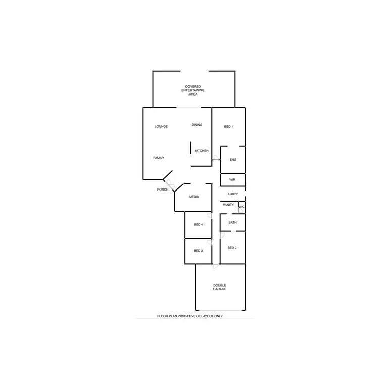 Floorplan of Homely house listing, 110 Halfway Drive, Ormeau QLD 4208