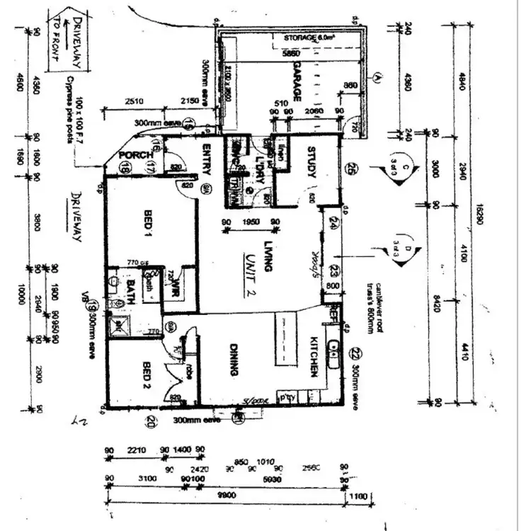 Floorplan of Homely unit listing, 2/41 Jenner Avenue, Cowes VIC 3922