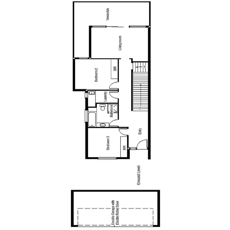 Floorplan of Homely townhouse listing, 3/12 Mathews Street, Port Augusta West SA 5700