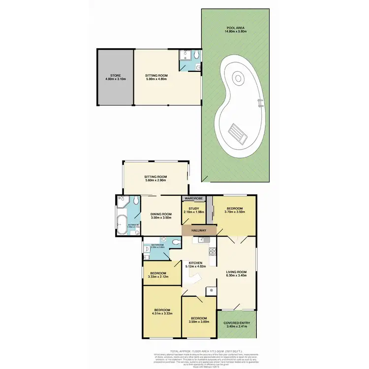 Floorplan of Homely house listing, 13 Kingsford Smith Drive, Berkeley Vale NSW 2261