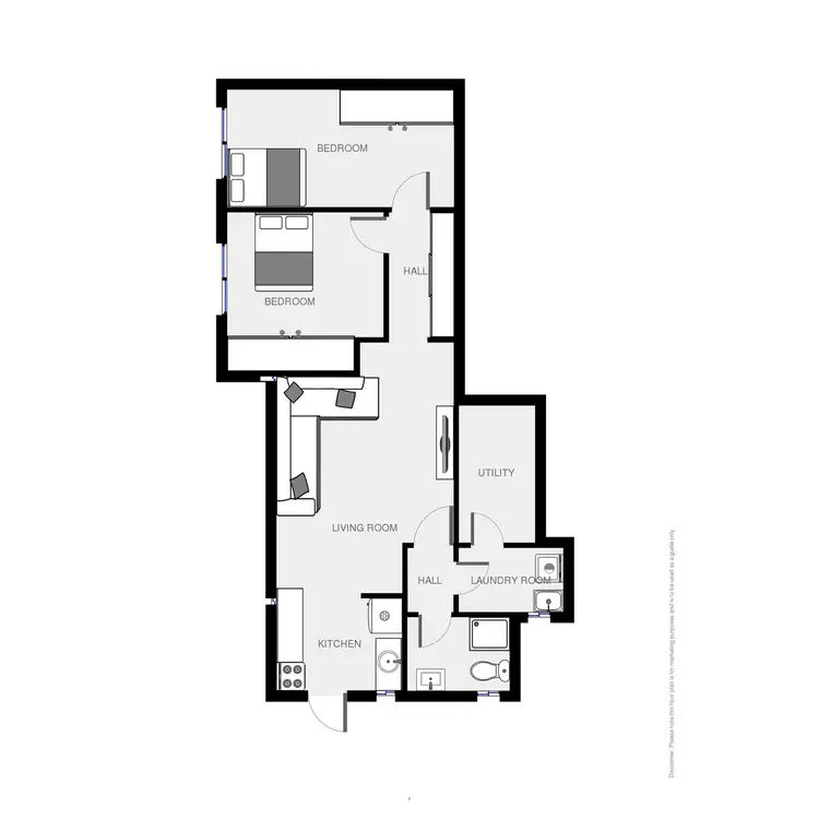 Floorplan of Homely unit listing, 4/21 Monaro Street, Merimbula NSW 2548