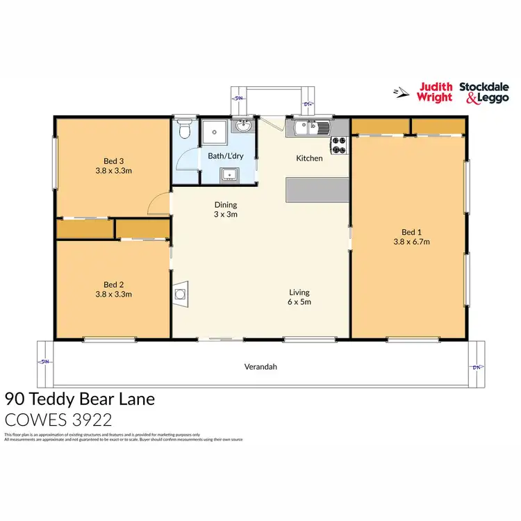 Floorplan of Homely house listing, 90 Teddy Bear Lane, Cowes VIC 3922