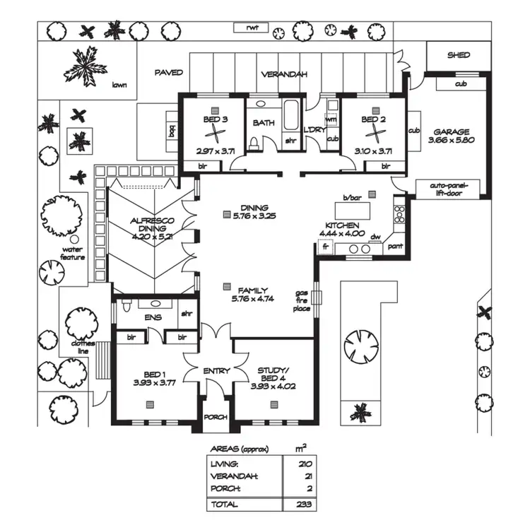Floorplan of Homely house listing, 3 King Close, Beulah Park SA 5067