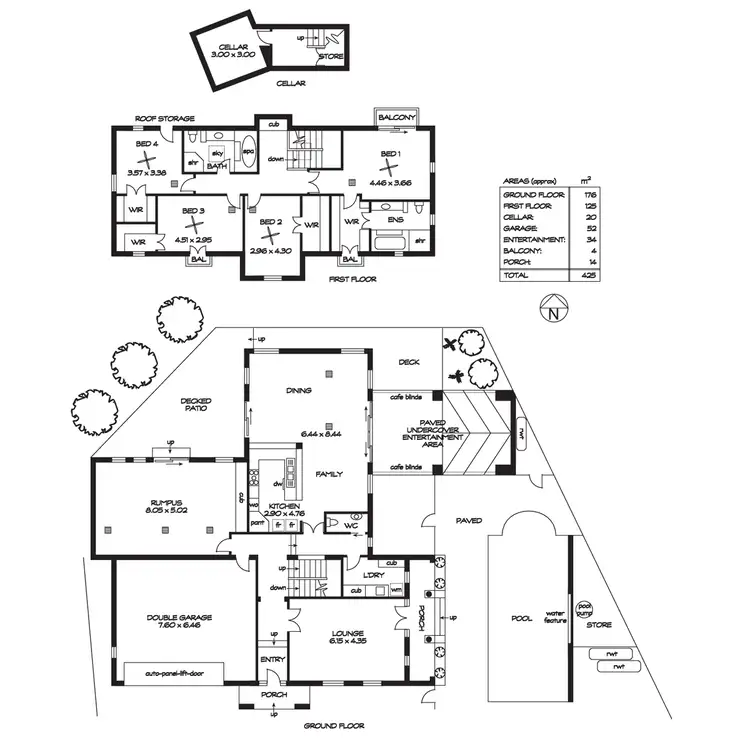 Floorplan of Homely house listing, 8 Zenith Avenue, Burnside SA 5066