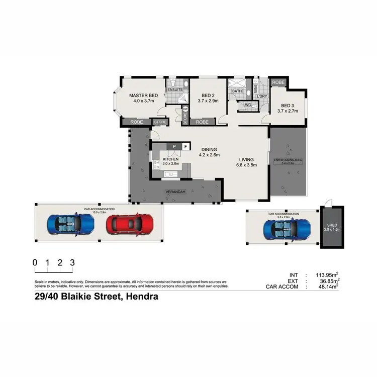 Floorplan of Homely house listing, 29/40 Blaikie Street, Hendra QLD 4011