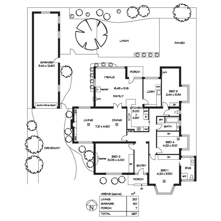 Floorplan of Homely house listing, 45 Glenunga Avenue, Glenunga SA 5064