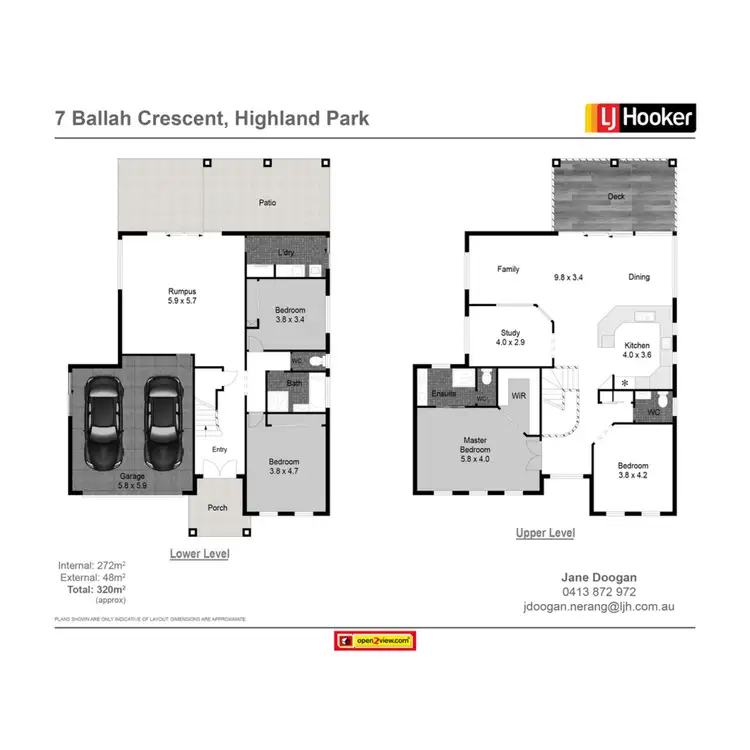 Floorplan of Homely house listing, 7 Ballah Crescent, Highland Park QLD 4211