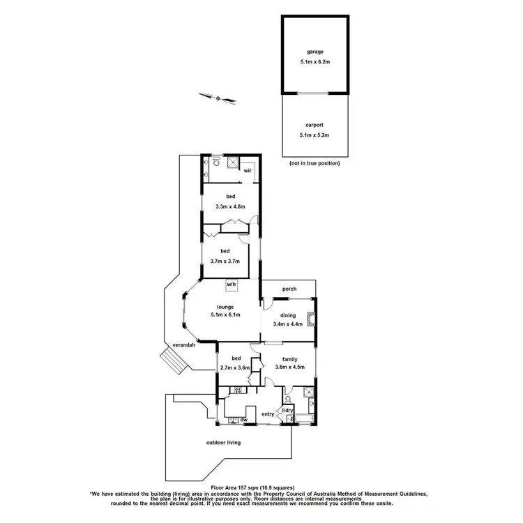 Floorplan of Homely house listing, 21 Emerald Monbulk Road, Emerald VIC 3782