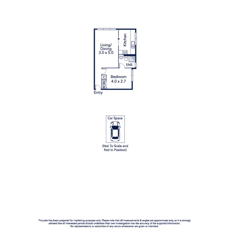 Floorplan of Homely apartment listing, 10/38 Rankins Road, Kensington VIC 3031