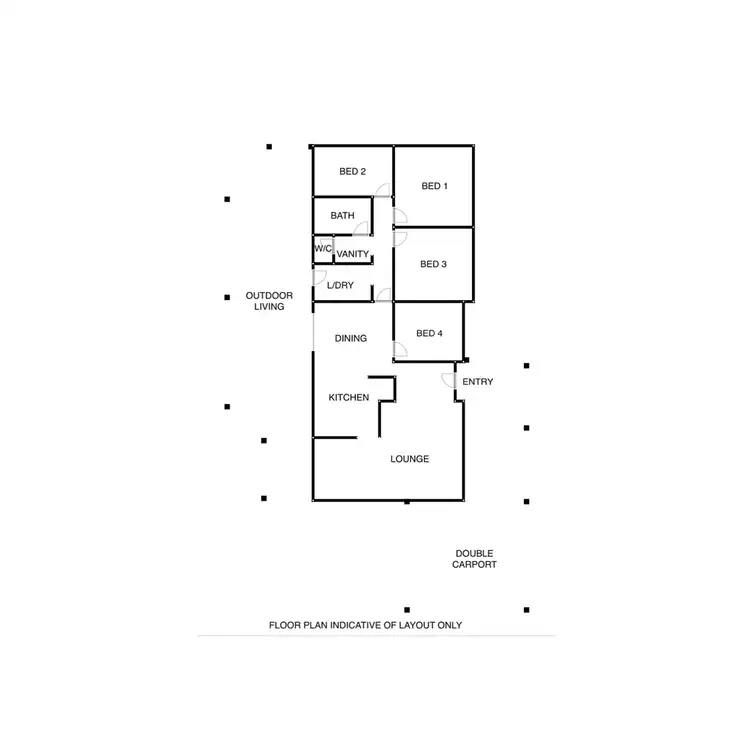 Floorplan of Homely house listing, 7 Mersing Court, Tanah Merah QLD 4128
