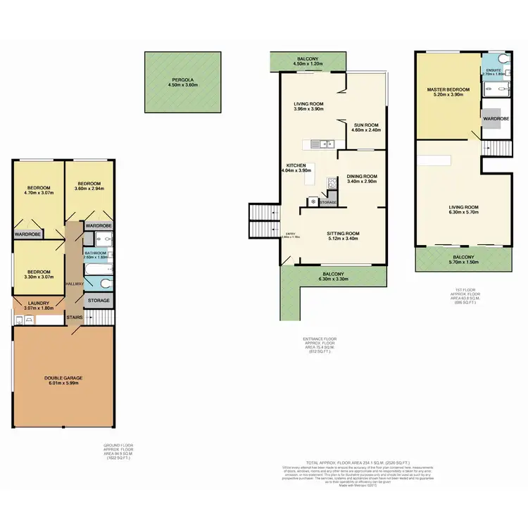 Floorplan of Homely house listing, 368 Lakedge Avenue, Chittaway Bay NSW 2261