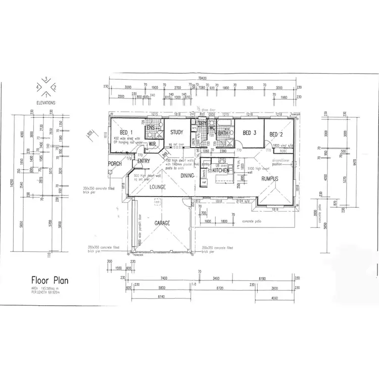 Floorplan of Homely house listing, 3 Evodia Way, Ormeau QLD 4208