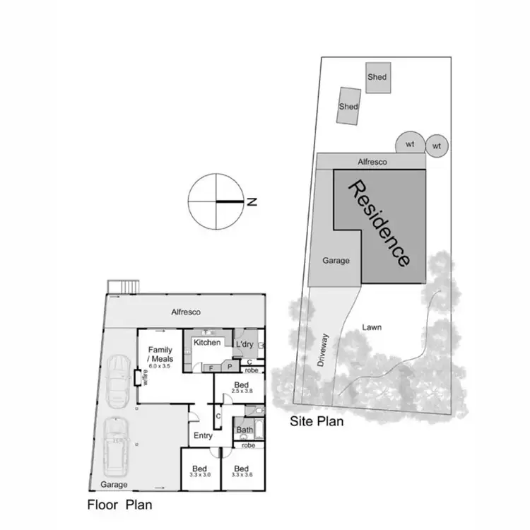 Floorplan of Homely house listing, 1436 Mornington-Flinders Road, Main Ridge VIC 3928