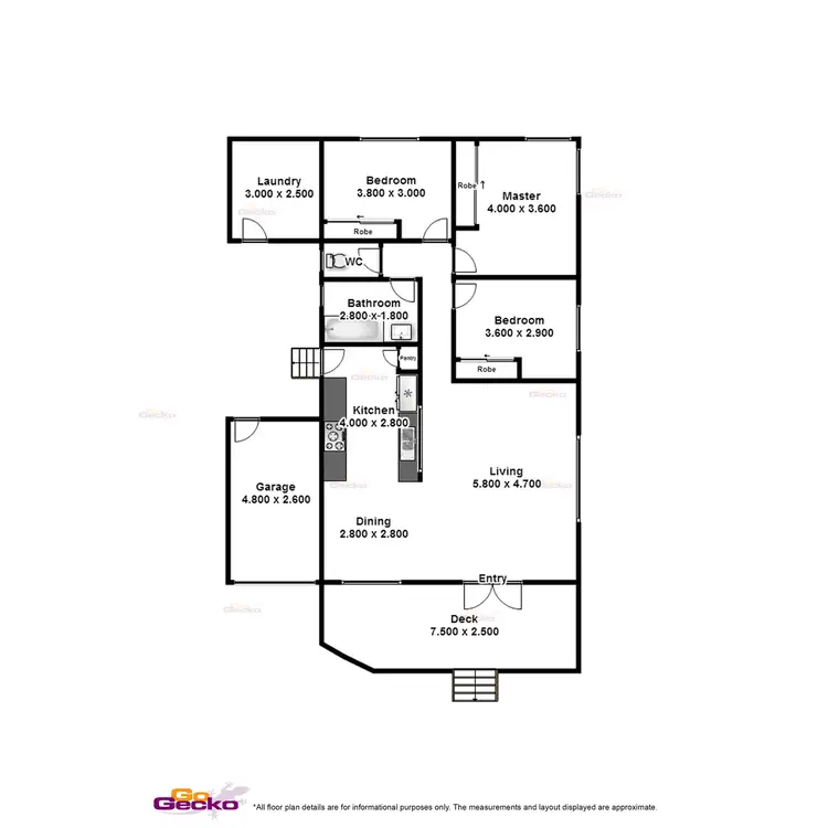 Floorplan of Homely house listing, 7 Strathdale Street, Aspley QLD 4034