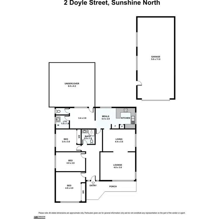 Floorplan of Homely house listing, 2 Doyle Street, Sunshine North VIC 3020