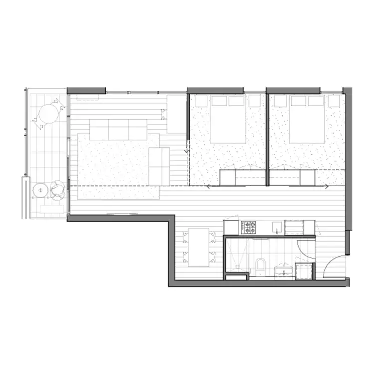 Floorplan of Homely apartment listing, 102/730A Centre Road, Bentleigh East VIC 3165
