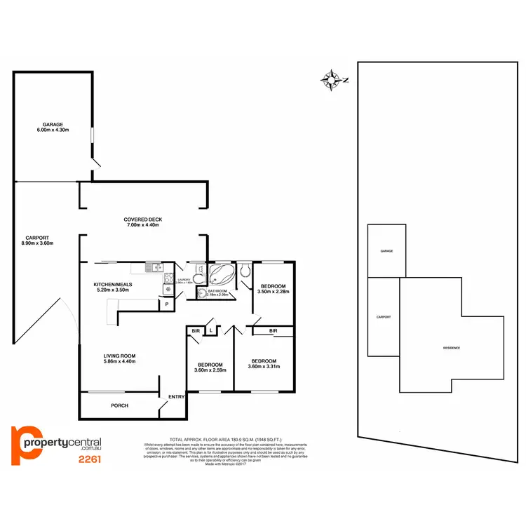 Floorplan of Homely house listing, 278 Lakedge Avenue, Berkeley Vale NSW 2261