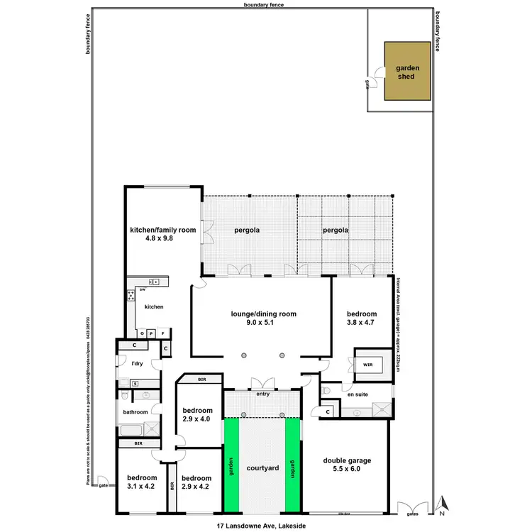 Floorplan of Homely house listing, 17 Lansdowne Avenue, Lake Albert NSW 2650