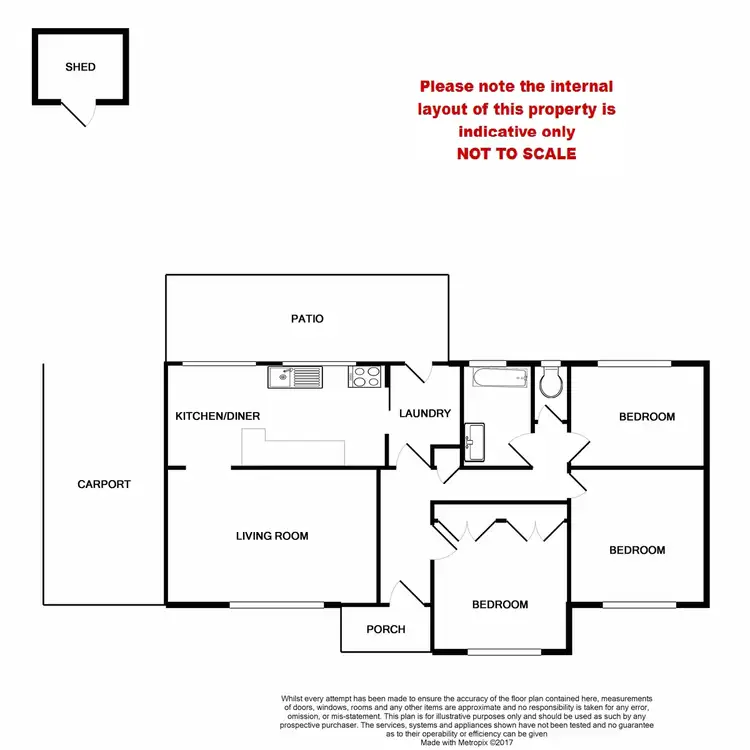 Floorplan of Homely house listing, 26 Winfield Street, Lynwood WA 6147