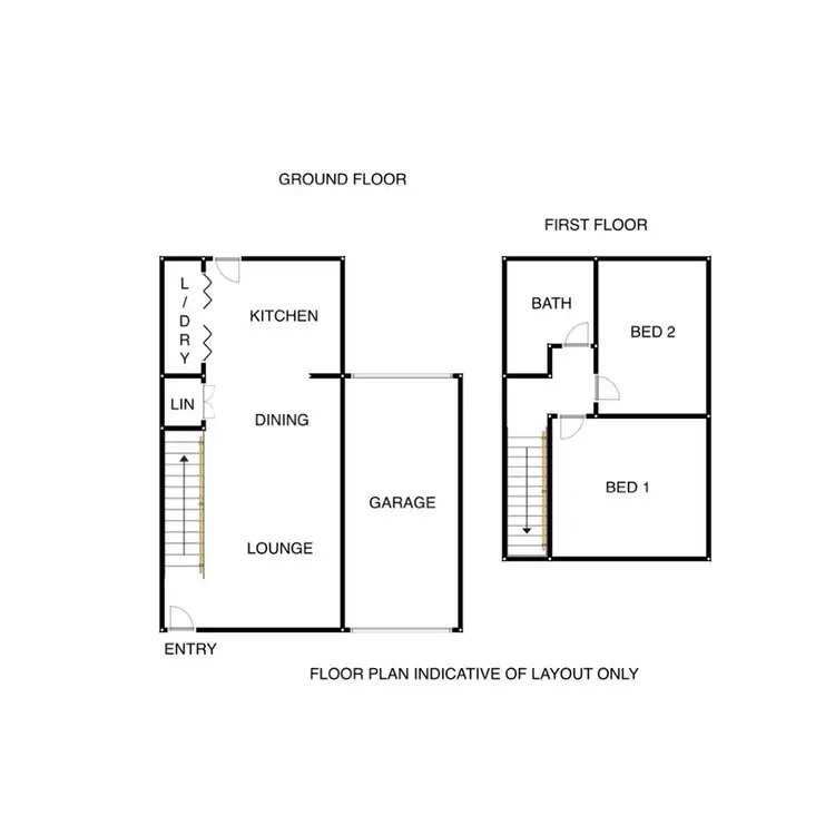 Floorplan of Homely townhouse listing, 13/1 Park Road, Slacks Creek QLD 4127