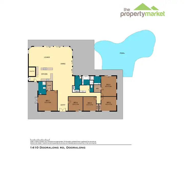 Floorplan of Homely house listing, 1410 Dooralong Road, Dooralong NSW 2259