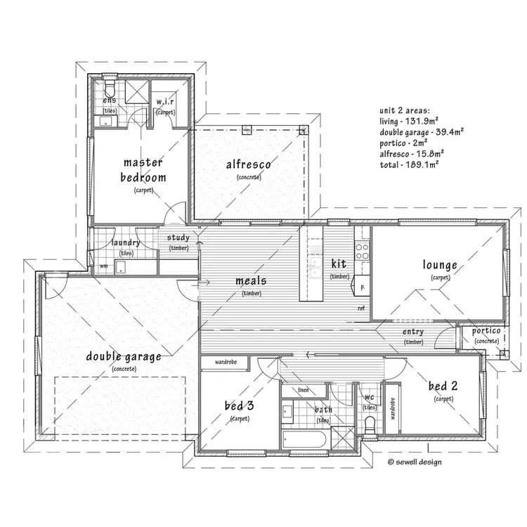 Floorplan of Homely unit listing, 2 Opperman Street, Boorooma NSW 2650