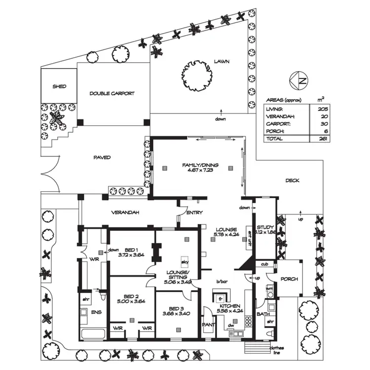 Floorplan of Homely house listing, 22 Darling Street, Medindie SA 5081