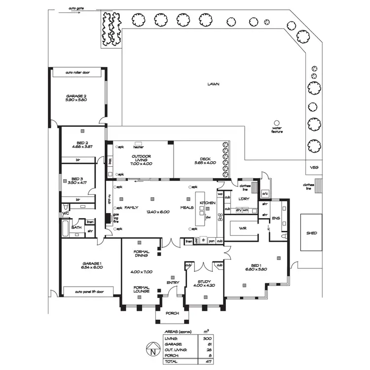 Floorplan of Homely house listing, 59 Sheoak Road, Belair SA 5052
