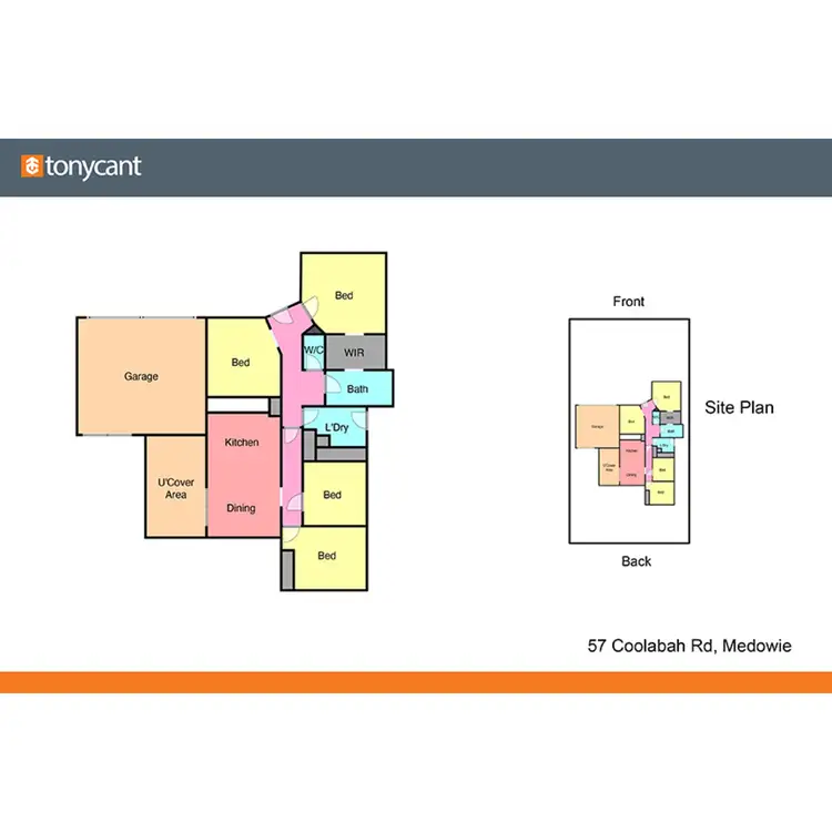 Floorplan of Homely house listing, 57 Coolabah Road, Medowie NSW 2318