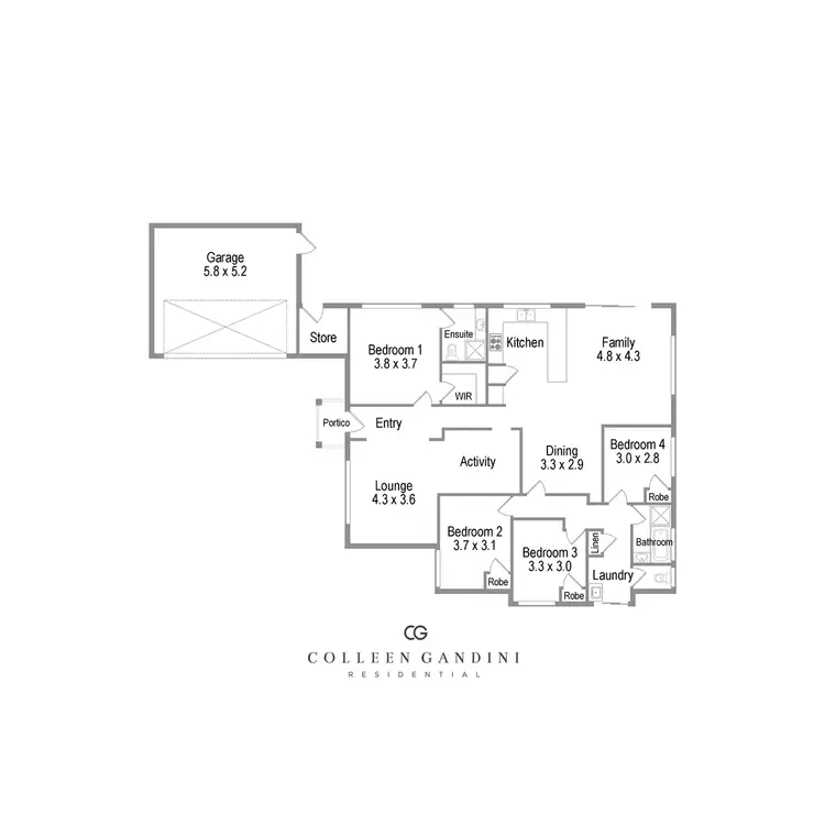 Floorplan of Homely house listing, 62A The Promenade, Mount Pleasant WA 6153