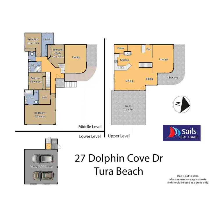 Floorplan of Homely house listing, 27 Dolphin Cove Drive, Tura Beach NSW 2548