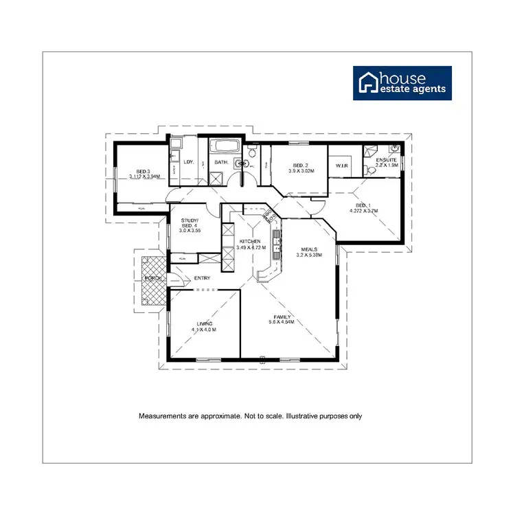 Floorplan of Homely house listing, 18 Honeyeater Drive, Highfields QLD 4352