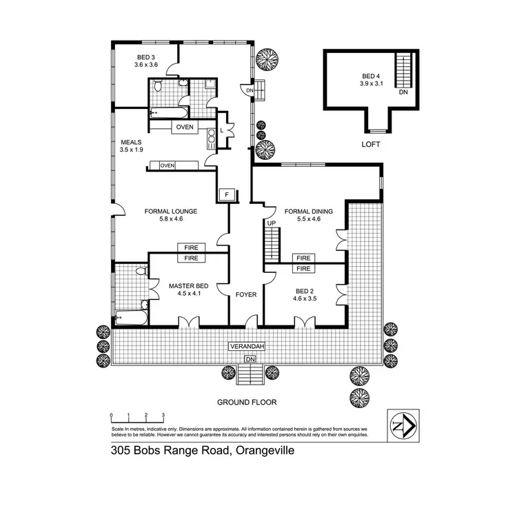 Floorplan of Homely house listing, 305 Bobs Range Road, Orangeville NSW 2570