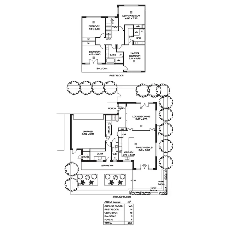 Floorplan of Homely house listing, 233A Portrush Road, Norwood SA 5067