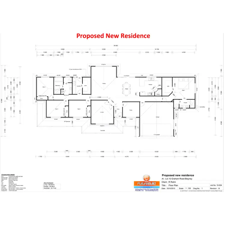 Floorplan of Homely rural property listing, 10, LOT 10, 26 Graham Road, Blayney NSW 2799
