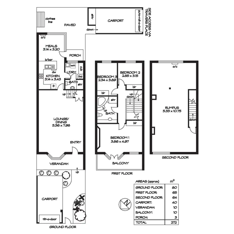 Floorplan of Homely house listing, 113 Barton Terrace West, North Adelaide SA 5006