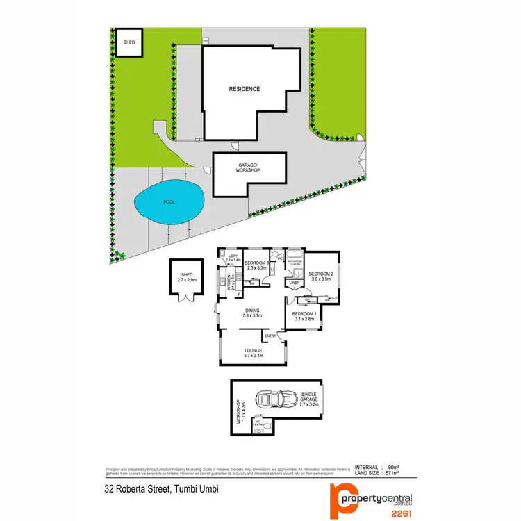 Floorplan of Homely house listing, 32 Roberta Street, Tumbi Umbi NSW 2261