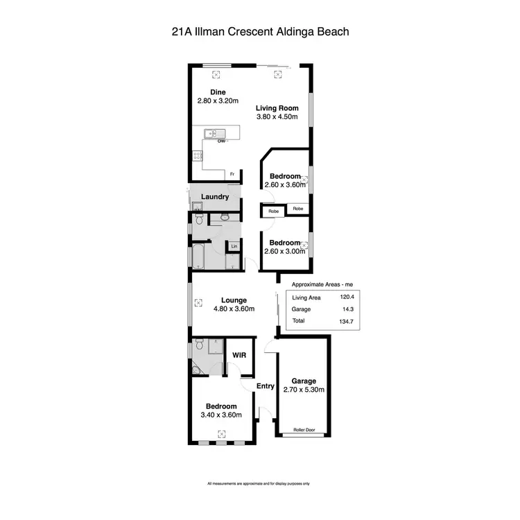 Floorplan of Homely house listing, 21A Illman Crescent, Aldinga Beach SA 5173