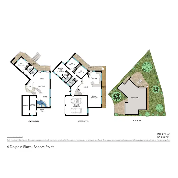 Floorplan of Homely house listing, 4 Dolphin Place, Banora Point NSW 2486