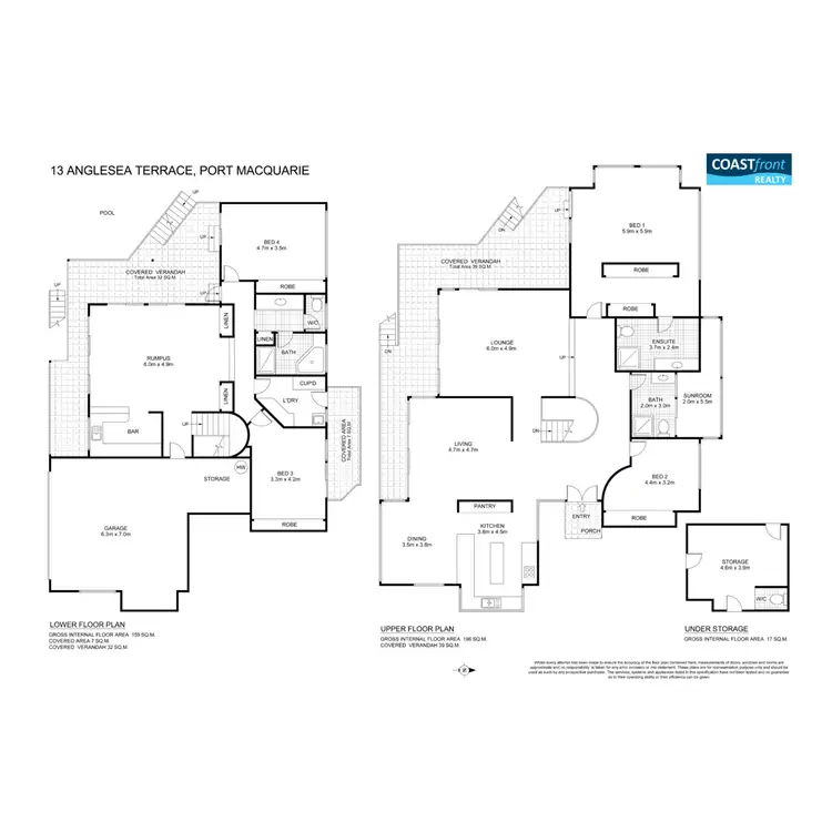 Floorplan of Homely house listing, 13 Anglesea Terrace, Port Macquarie NSW 2444