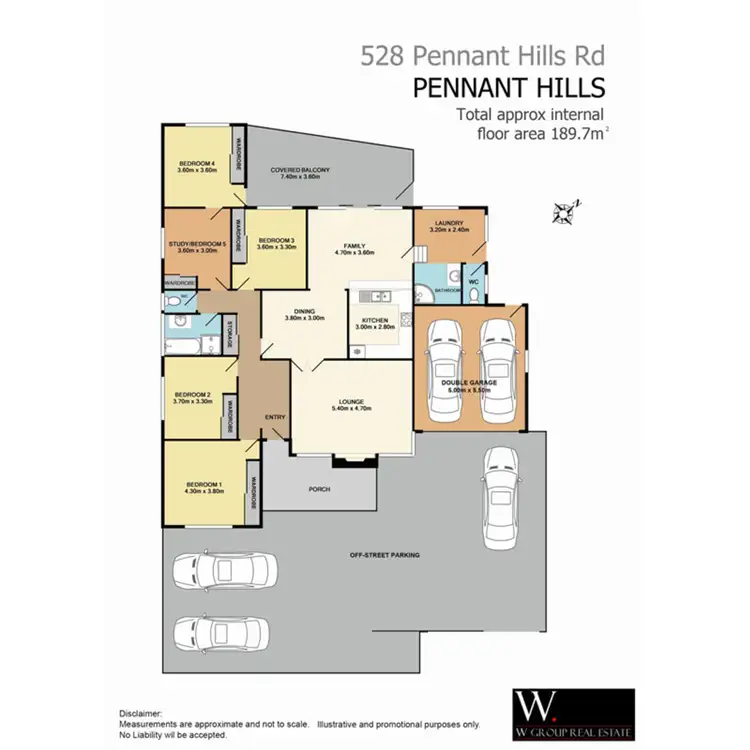 Floorplan of Homely house listing, 528 Pennant Hills Road, West Pennant Hills NSW 2125