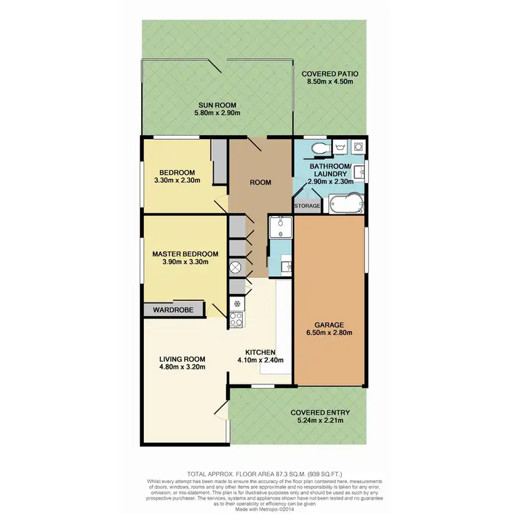 Floorplan of Homely house listing, 5 Oxley Road, Killarney Vale NSW 2261