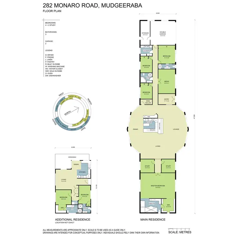 Floorplan of Homely house listing, 282 Monaro Road, Mudgeeraba QLD 4213