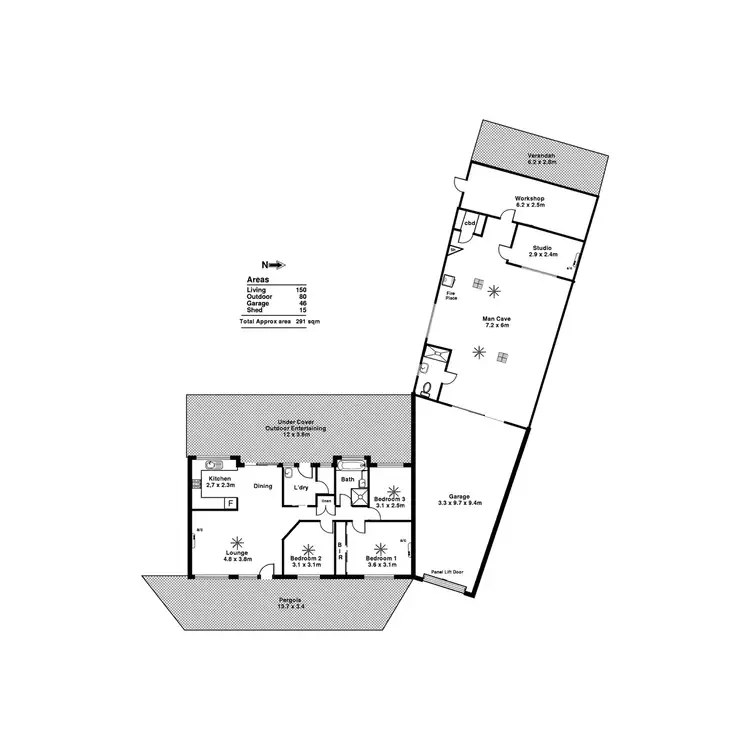 Floorplan of Homely house listing, 14 Scenic Drive, Old Noarlunga SA 5168
