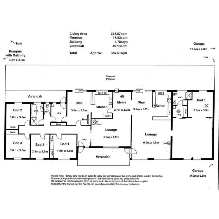 Floorplan of Homely rural property listing, Address available on request
