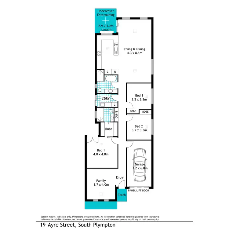 Floorplan of Homely house listing, 19 Ayre Street, South Plympton SA 5038
