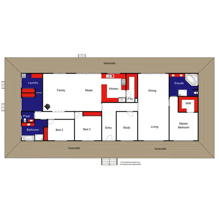 Floorplan of Homely rural property listing, 754 Frankston Flinders Road, Baxter VIC 3911