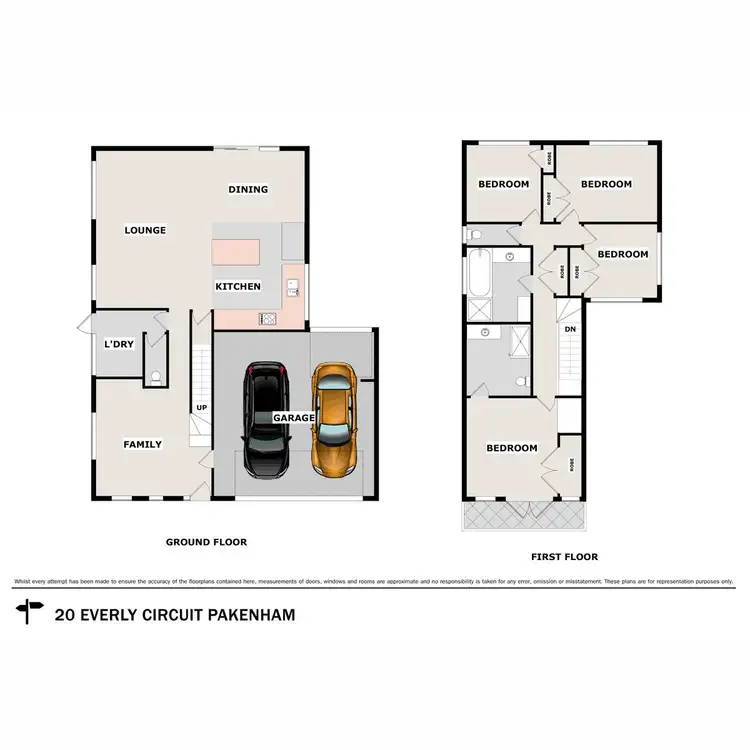 Floorplan of Homely house listing, 20 Everly Circuit, Pakenham VIC 3810