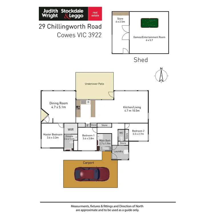 Floorplan of Homely house listing, 29 Chillingworth Road, Cowes VIC 3922