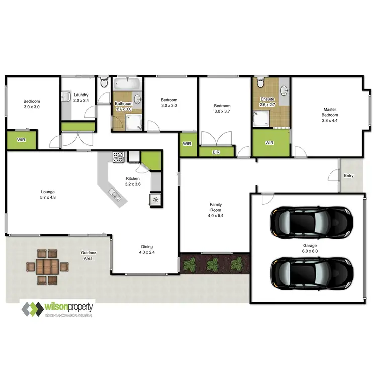 Floorplan of Homely house listing, 13 Wellington Drive, Traralgon VIC 3844